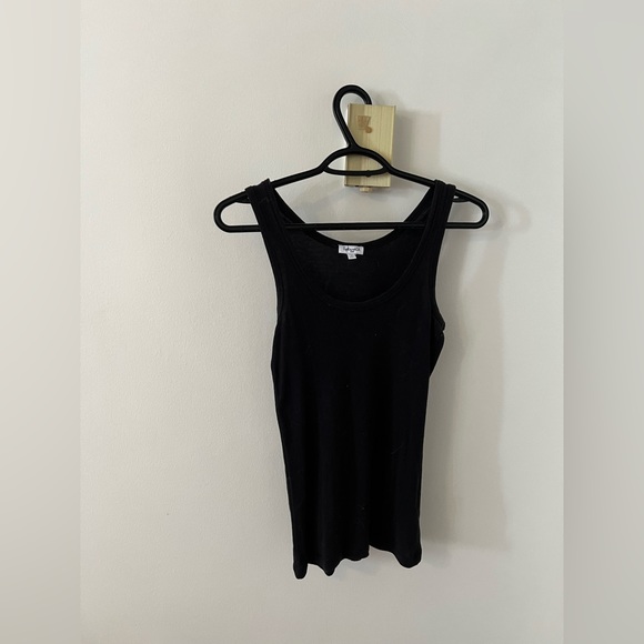 Splendid Women's 1x1 Rib Sleeveless Tank Top - Picture 9 of 9